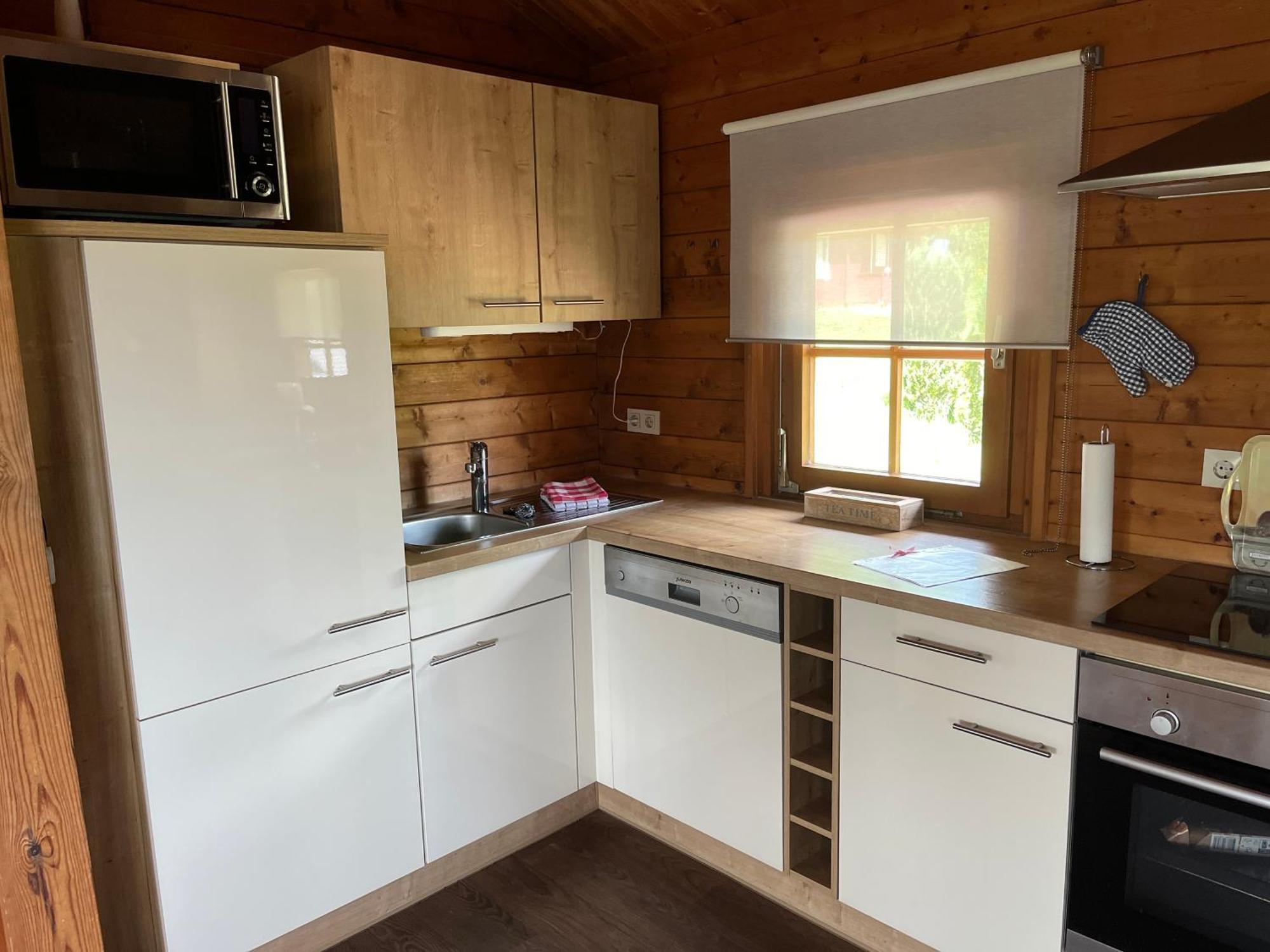 Blockhaus Ferienzauber II Bromskirchen Exterior foto