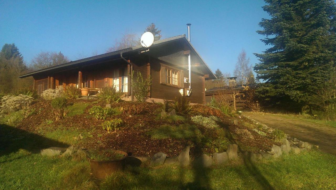 Blockhaus Ferienzauber II Bromskirchen Exterior foto